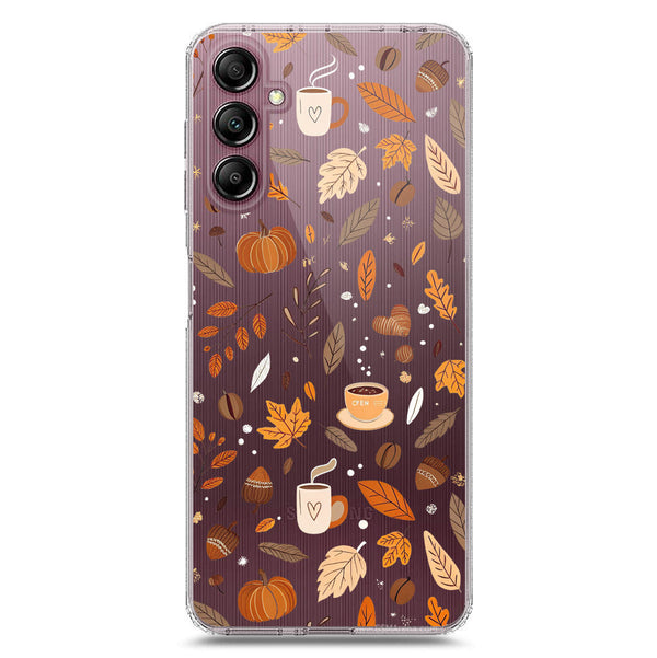 Autumn Dreams Series - Design 3 - Soft Phone Case - Crystal Clear Case - Samsung Galaxy A14