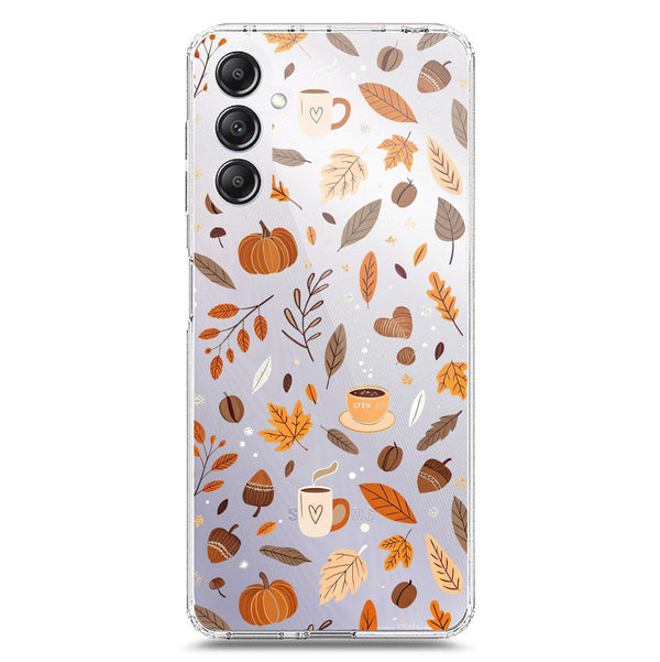Autumn Dreams Series - Design 3 - Soft Phone Case - Crystal Clear Case - Samsung Galaxy A14 5G