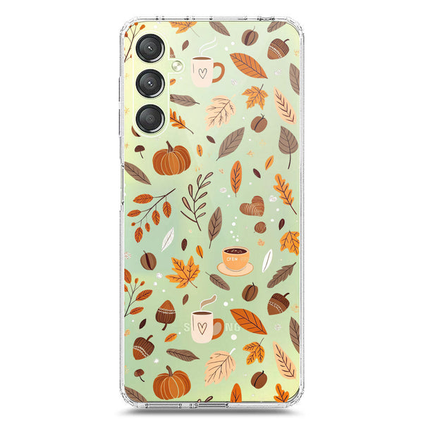 Autumn Dreams Series - Design 3 - Soft Phone Case - Crystal Clear Case - Samsung Galaxy A24 4G