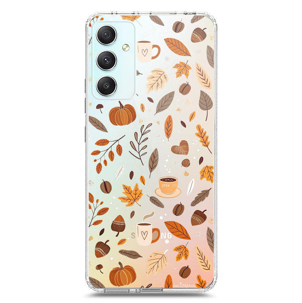 Autumn Dreams Series - Design 3 - Soft Phone Case - Crystal Clear Case - Samsung Galaxy A34 5G