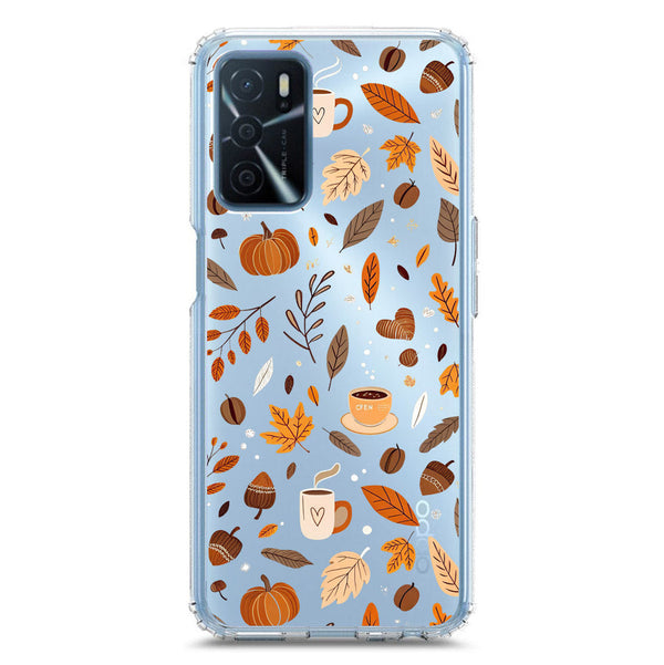 Autumn Dreams Series - Design 3 - Soft Phone Case - Crystal Clear Case - Oppo A54s
