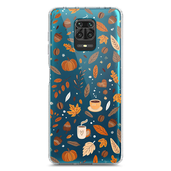 Autumn Dreams Series - Design 3 - Soft Phone Case - Crystal Clear Case - Xiaomi Redmi Note 9 Pro