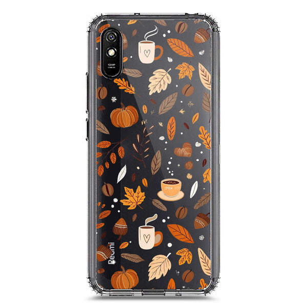 Autumn Dreams Series - Design 3 - Soft Phone Case - Crystal Clear Case - Xiaomi Redmi 9i