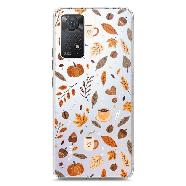 Autumn Dreams Series - Design 3 - Soft Phone Case - Crystal Clear Case - Xiaomi Redmi Note 12
