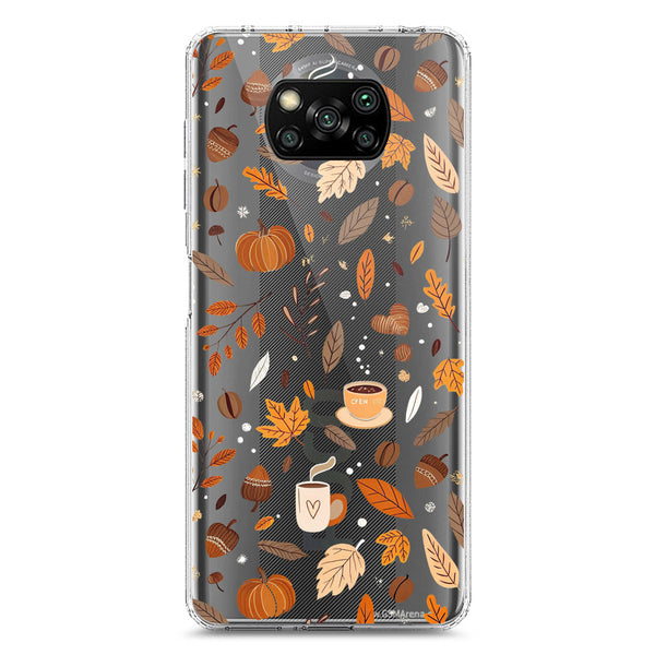 Autumn Dreams Series - Design 3 - Soft Phone Case - Crystal Clear Case - Xiaomi Poco X3