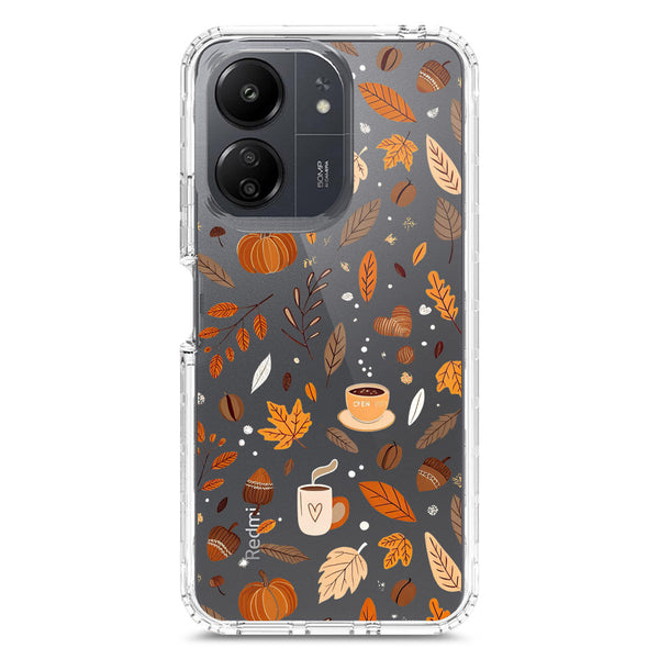 Autumn Dreams Series - Design 3 - Soft Phone Case - Crystal Clear Case - Xiaomi Poco C65