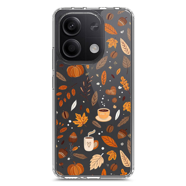 Autumn Dreams Series - Design 3 - Soft Phone Case - Crystal Clear Case - Xiaomi Redmi Note 13