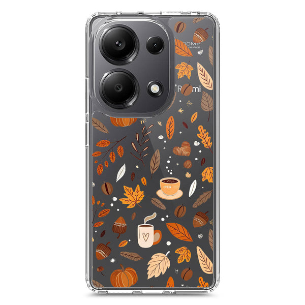 Autumn Dreams Series - Design 3 - Soft Phone Case - Crystal Clear Case - Xiaomi Poco M6 Pro 4G
