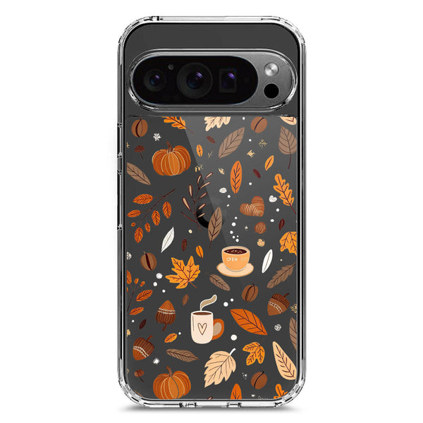 Autumn Dreams Series - Design 3 - Soft Phone Case - Crystal Clear Case - Google Pixel 9 Pro