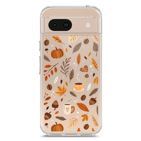 Autumn Dreams Series - Design 3 - Soft Phone Case - Crystal Clear Case - Google Pixel 8a