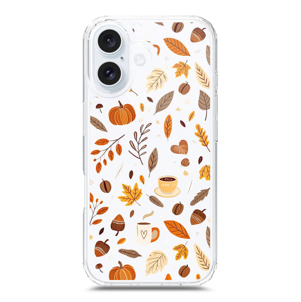 Autumn Dreams Series - Design 3 - Soft Phone Case - Crystal Clear Case - iPhone 16