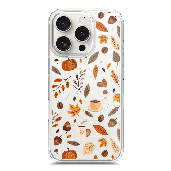 Autumn Dreams Series - Design 3 - Soft Phone Case - Crystal Clear Case - iPhone 16 Pro
