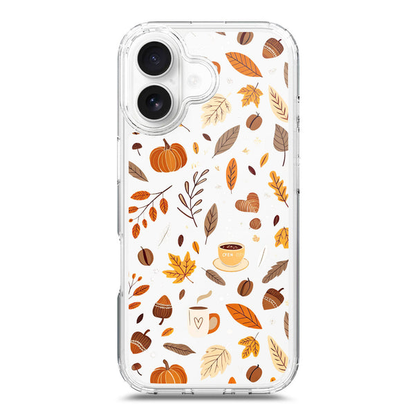 Autumn Dreams Series - Design 3 - Soft Phone Case - Crystal Clear Case - iPhone 17