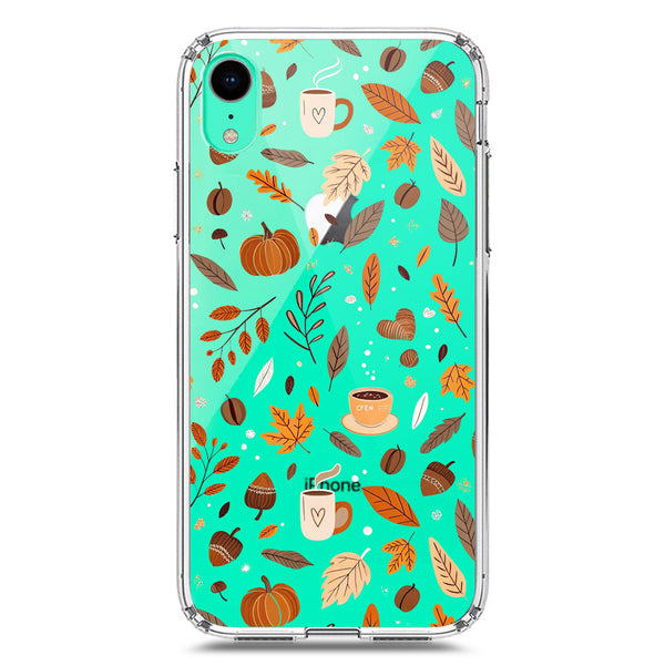 Autumn Dreams Series - Design 3 - Soft Phone Case - Crystal Clear Case - iPhone XR