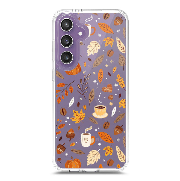 Autumn Dreams Series - Design 3 - Soft Phone Case - Crystal Clear Case - Samsung Galaxy S24 FE