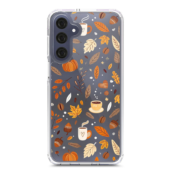 Autumn Dreams Series - Design 3 - Soft Phone Case - Crystal Clear Case - Samsung Galaxy A16