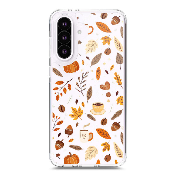 Autumn Dreams Series - Design 3 - Soft Phone Case - Crystal Clear Case - Samsung Galaxy A56