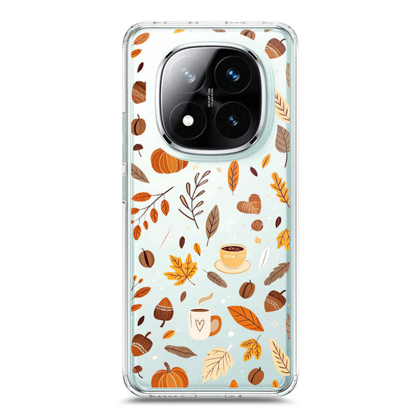 Autumn Dreams Series - Design 3 - Soft Phone Case - Crystal Clear Case - Xiaomi Redmi Note 14 Pro Plus 5G