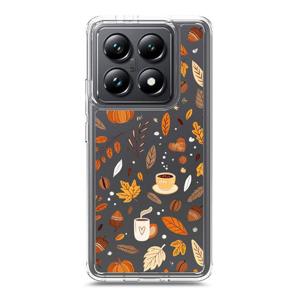 Autumn Dreams Series - Design 3 - Soft Phone Case - Crystal Clear Case - Xiaomi Redmi Note 14 Pro 5G