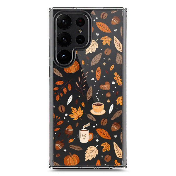 Autumn Dreams Series - Design 3 - Soft Phone Case - Crystal Clear Case - Samsung Galaxy S23 Ultra 5G