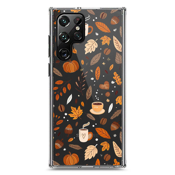 Autumn Dreams Series - Design 3 - Soft Phone Case - Crystal Clear Case - Samsung Galaxy S23 5G