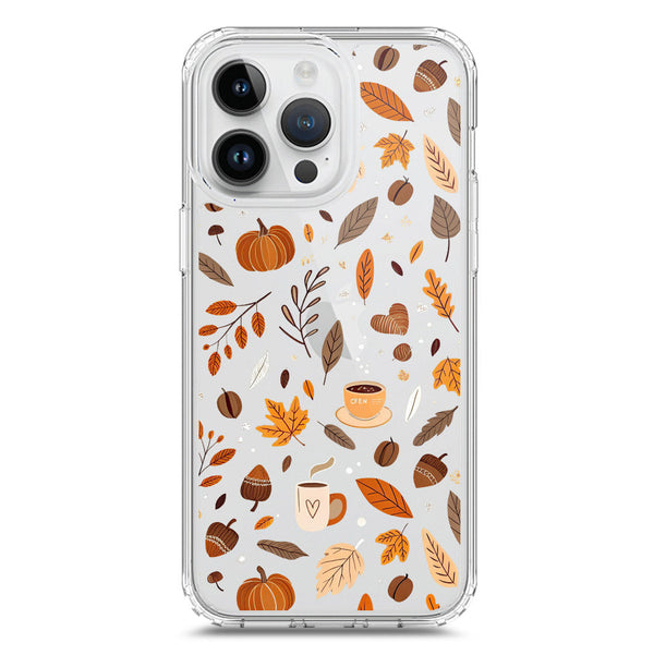 Autumn Dreams Series - Design 3 - Soft Phone Case - Crystal Clear Case - iPhone 15 Pro
