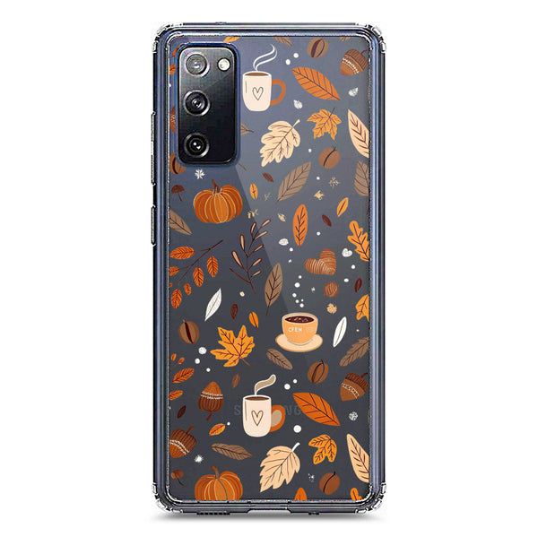 Autumn Dreams Series - Design 3 - Soft Phone Case - Crystal Clear Case - Samsung Galaxy S20 FE