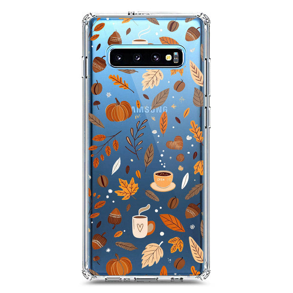 Autumn Dreams Series - Design 3 - Soft Phone Case - Crystal Clear Case - Samsung Galaxy S10 Plus