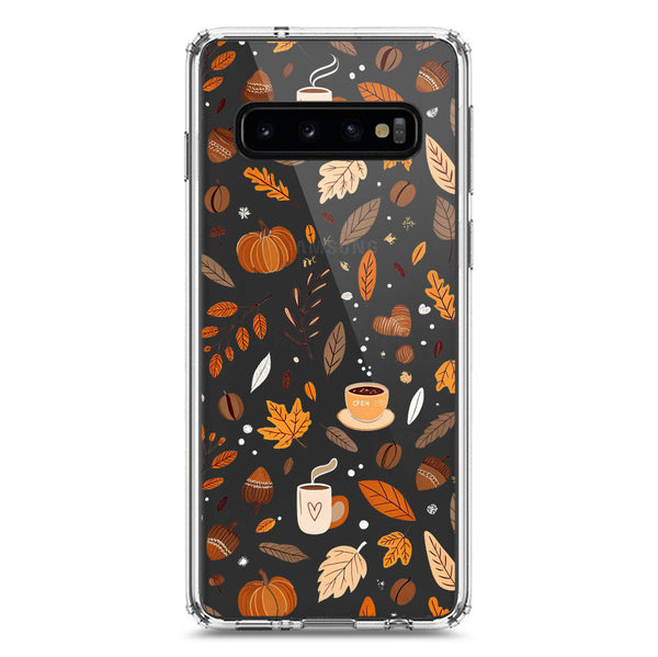 Autumn Dreams Series - Design 3 - Soft Phone Case - Crystal Clear Case - Samsung Galaxy S10