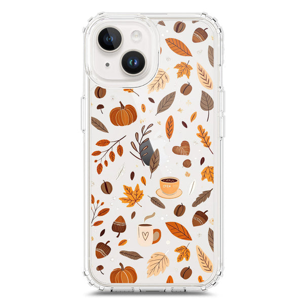 Autumn Dreams Series - Design 3 - Soft Phone Case - Crystal Clear Case - iPhone 15