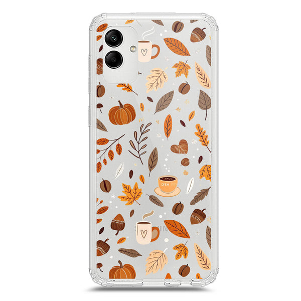 Autumn Dreams Series - Design 3 - Soft Phone Case - Crystal Clear Case - Samsung Galaxy M13 5G