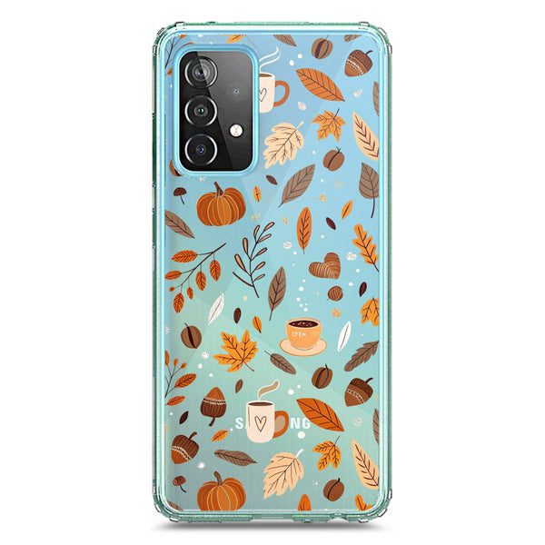 Autumn Dreams Series - Design 3 - Soft Phone Case - Crystal Clear Case - Samsung Galaxy A72