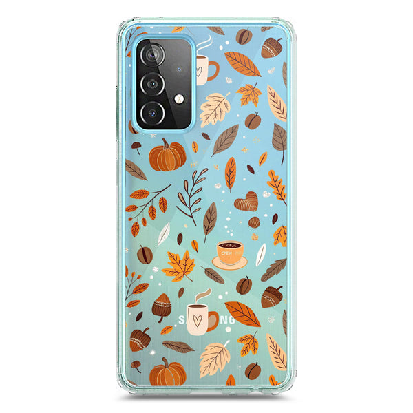 Autumn Dreams Series - Design 3 - Soft Phone Case - Crystal Clear Case - Samsung Galaxy A52s 5G