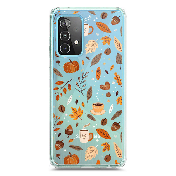 Autumn Dreams Series - Design 3 - Soft Phone Case - Crystal Clear Case - Samsung Galaxy A52