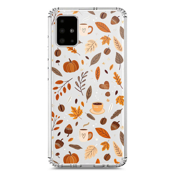 Autumn Dreams Series - Design 3 - Soft Phone Case - Crystal Clear Case - Samsung Galaxy A51