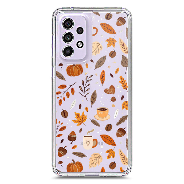 Autumn Dreams Series - Design 3 - Soft Phone Case - Crystal Clear Case - Samsung Galaxy A33 5G
