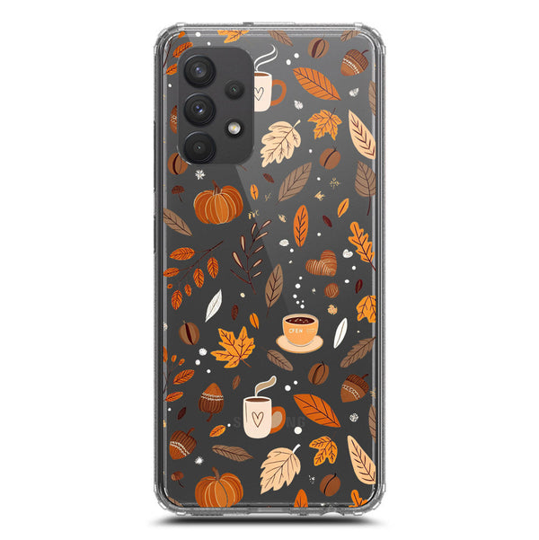 Autumn Dreams Series - Design 3 - Soft Phone Case - Crystal Clear Case - Samsung Galaxy A32