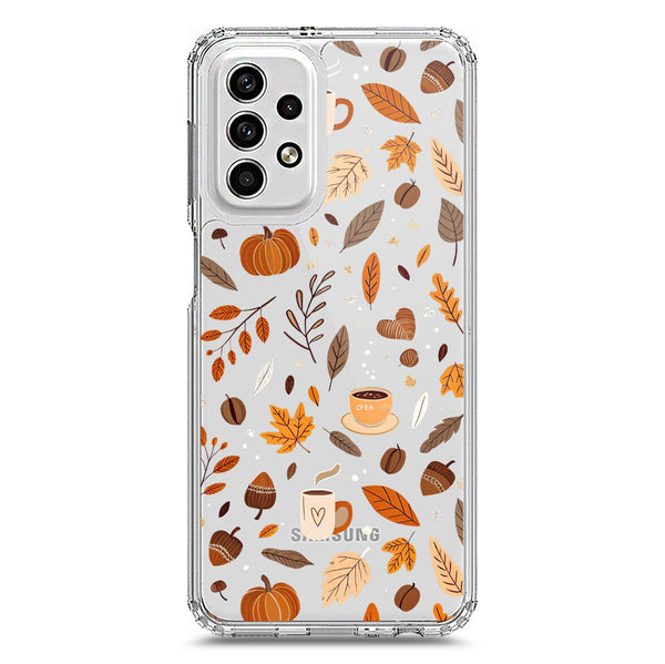 Autumn Dreams Series - Design 3 - Soft Phone Case - Crystal Clear Case - Samsung Galaxy A23 5G
