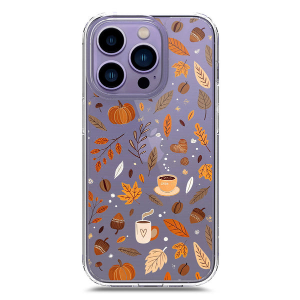 Autumn Dreams Series - Design 3 - Soft Phone Case - Crystal Clear Case - iPhone 14 Pro