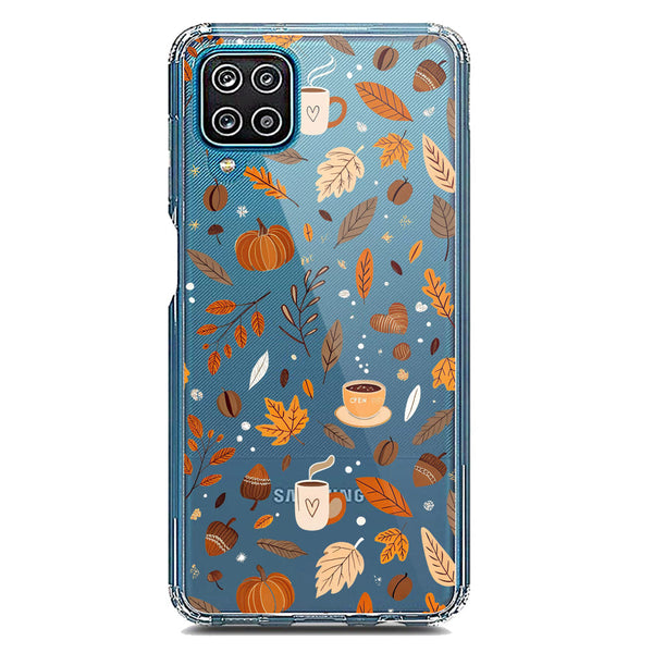 Autumn Dreams Series - Design 3 - Soft Phone Case - Crystal Clear Case - Samsung Galaxy A12 Nacho