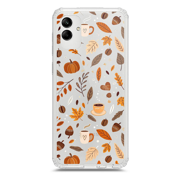 Autumn Dreams Series - Design 3 - Soft Phone Case - Crystal Clear Case - Samsung Galaxy A04