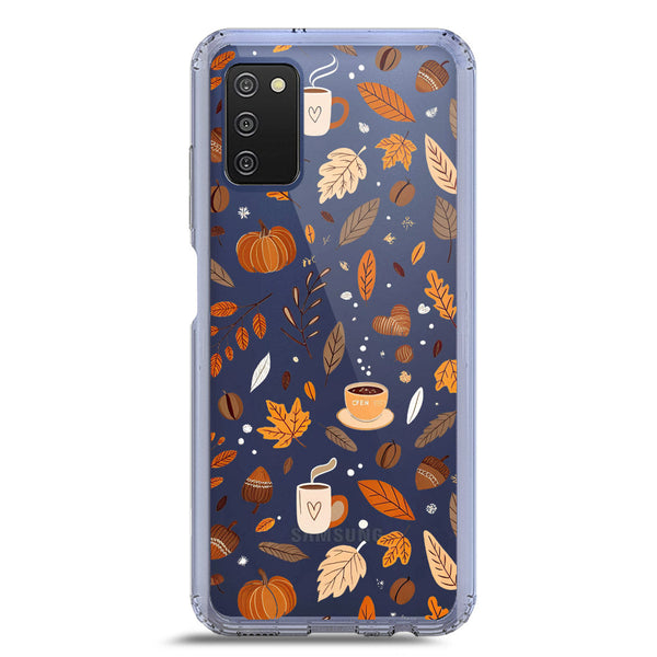 Autumn Dreams Series - Design 3 - Soft Phone Case - Crystal Clear Case - Samsung Galaxy A03s