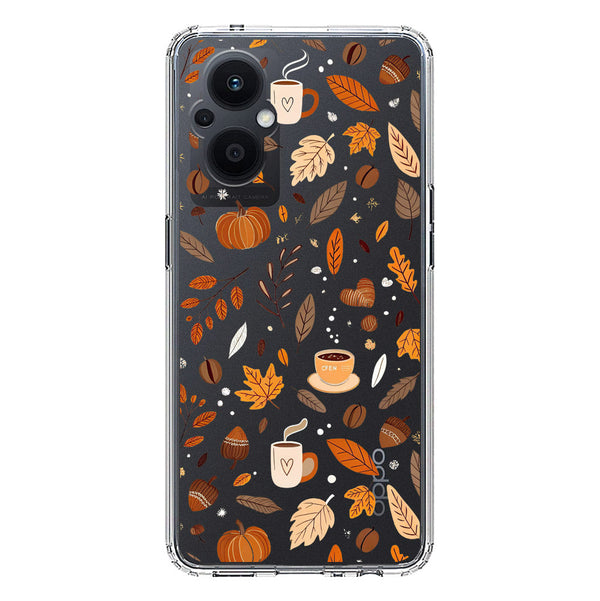 Autumn Dreams Series - Design 3 - Soft Phone Case - Crystal Clear Case - Oppo Reno 7 Lite