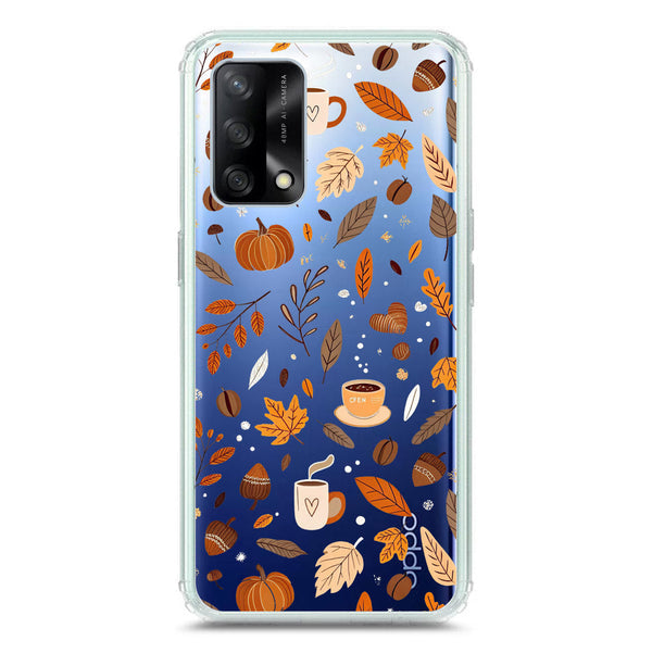 Autumn Dreams Series - Design 3 - Soft Phone Case - Crystal Clear Case - Oppo F19