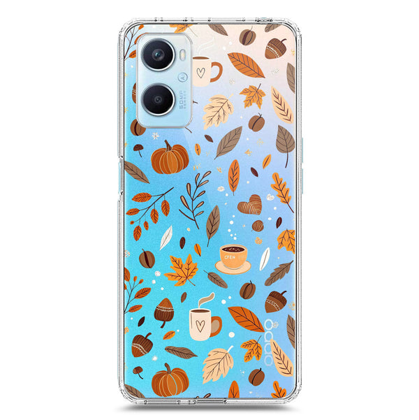 Autumn Dreams Series - Design 3 - Soft Phone Case - Crystal Clear Case - Oppo A96 4G