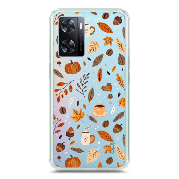 Autumn Dreams Series - Design 3 - Soft Phone Case - Crystal Clear Case - Oppo A77 4G