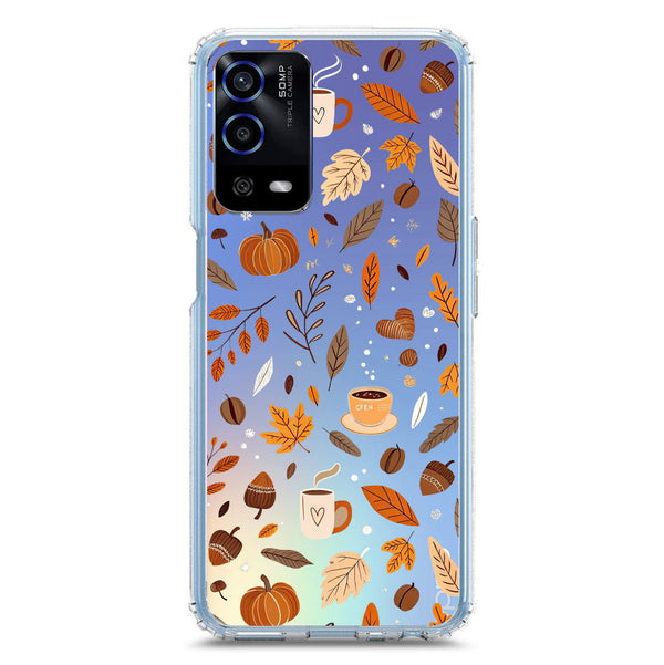 Autumn Dreams Series - Design 3 - Soft Phone Case - Crystal Clear Case - Oppo A55 5G