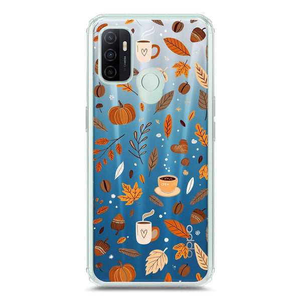 Autumn Dreams Series - Design 3 - Soft Phone Case - Crystal Clear Case - Oppo A53s