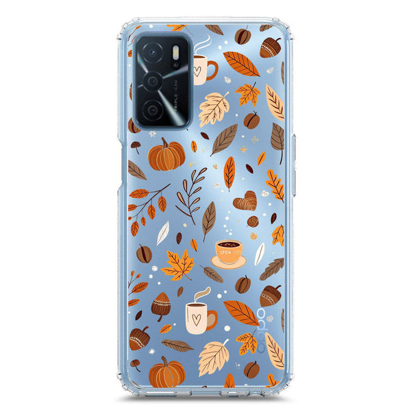 Autumn Dreams Series - Design 3 - Soft Phone Case - Crystal Clear Case - Oppo A16