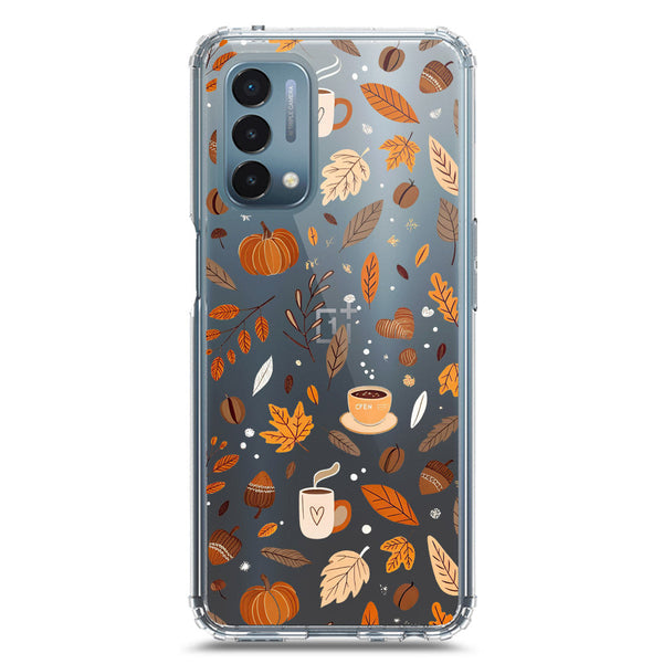 Autumn Dreams Series - Design 3 - Soft Phone Case - Crystal Clear Case - OnePlus Nord N200 5G